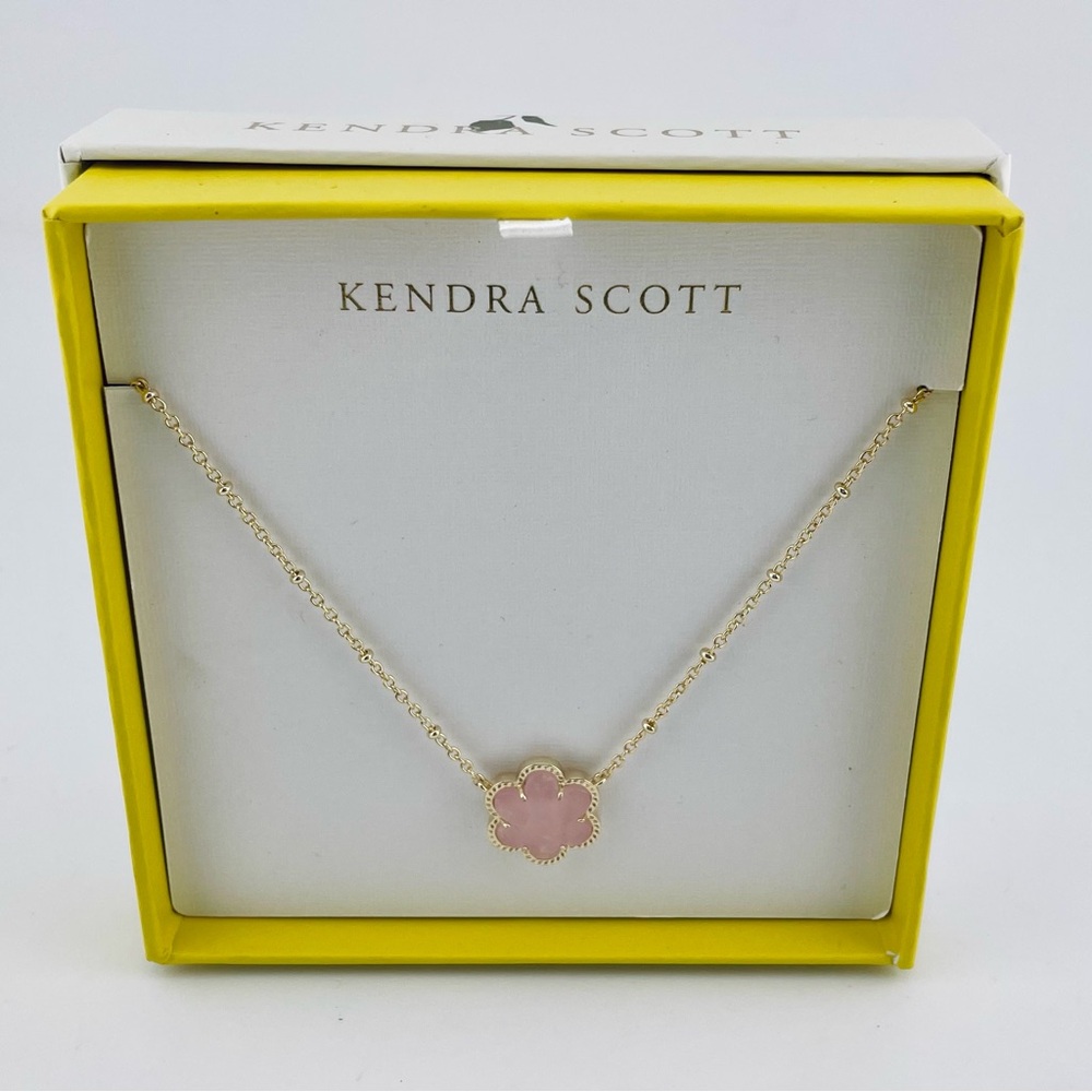 Kendra Scott Pink Pendant Necklace